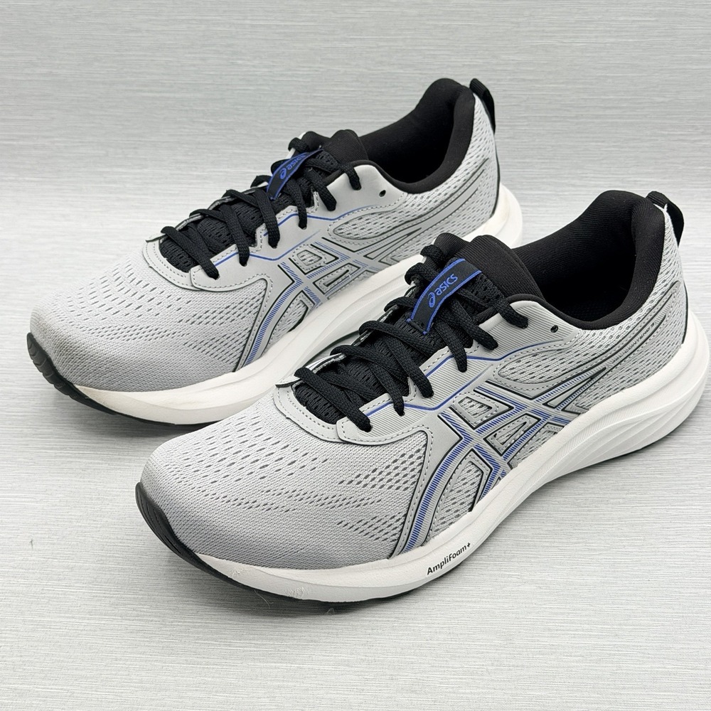 ASICS Gel Contend 9 Men's 9.5 Running Shoes Gray Black Blue 1011B881